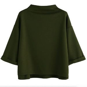 NEW Lightweight Olive Green Sweater